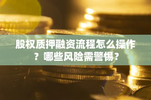 济南股权质押融资流程怎么操作？哪些风险需警惕？