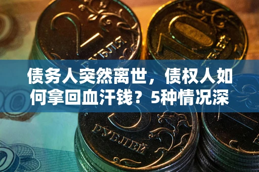 济南债务人突然离世，债权人如何拿回血汗钱？5种情况深度解析