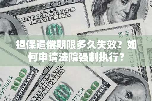 济南担保追偿期限多久失效？如何申请法院强制执行？