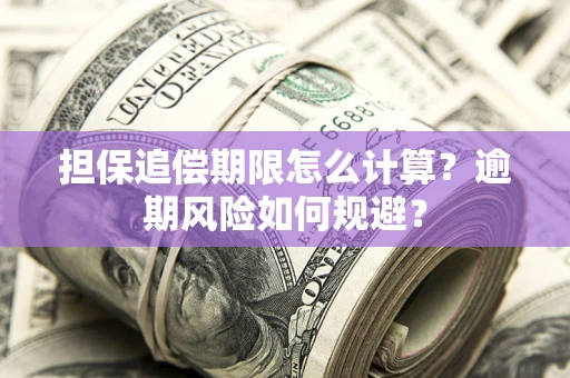 济南担保追偿期限怎么计算？逾期风险如何规避？